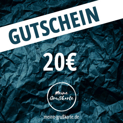 20 Euro-Gutschein auf meine-grusskarte.de